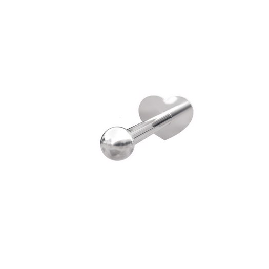 Piercing smykker - Pierce52 labret piercing m. 1 kugle i sølv